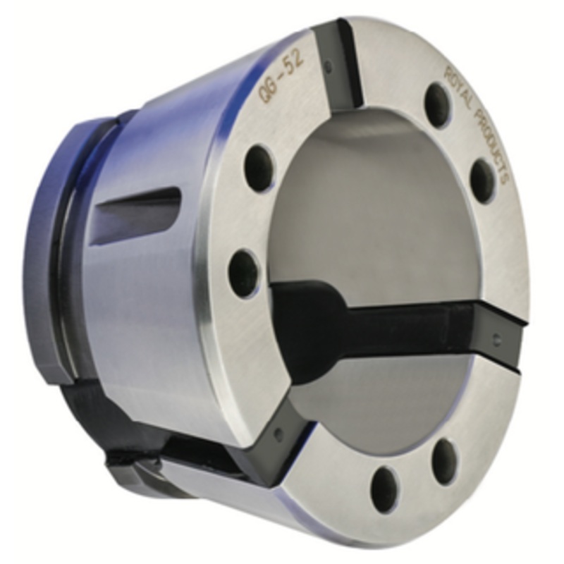Royal Ultra Precision Round Smooth Quick Grip QG-52 Collet, 9/16 Size, 0.532-0.594 Range – 45612