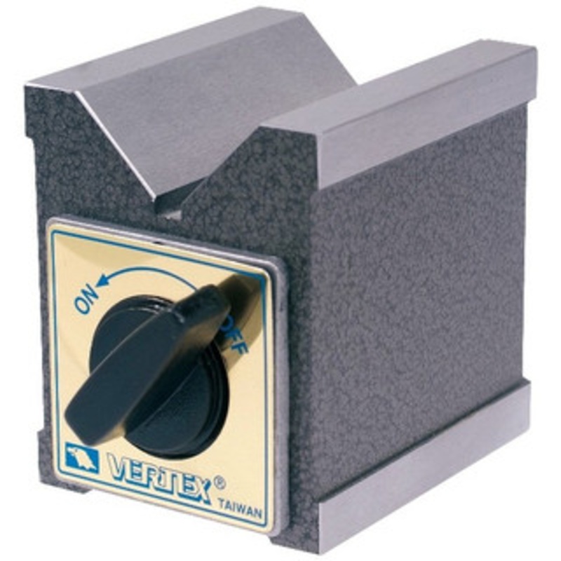 Vertex Pro-Series Magnetic V-Blocks with Switch, 2.87 H X 2.36 W X 4.29 D – 3402-0997