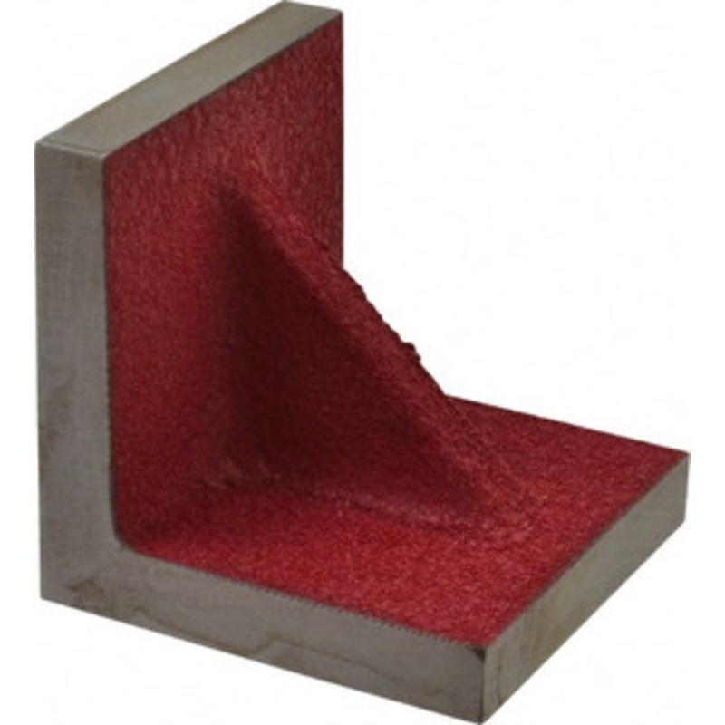 Suburban 3 Wide x 3 Deep x 3 High Cast Iron Precision-Ground Angle Plate Standard Plate, Flat Surface, Single Web, 1/2 Thick, Single Plate PAW030303G – 70141239