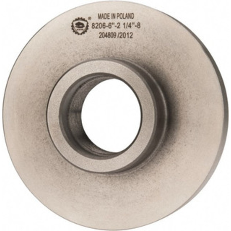 Bison Adapter Back Plate for 6 Diam Self Centering Lathe Chucks 2-1/4 – 8 Mount, 2-1/4 Through Hole Diam, 3.189mm ID, 6.535 OD, 0.787 Flange Height, Cast Iron 7-871-063 – 08565657