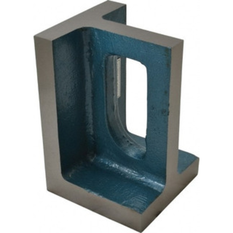 Value Collection 1 Hole, 6 High x 4 Wide x 4 Deep, Right Angle Iron Semi-Steel, Machined, Parallel to within 0.003 per 6, Square to within 0.004 per 6 418-4110 – 70146022