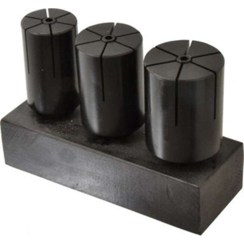 Value Collection 3 Piece 1/4 Increment Expanding Lathe Arbor Set 1-1/2, 1-3/4, & 2 Arbors, 4 OAL 262-0103 – 09604034