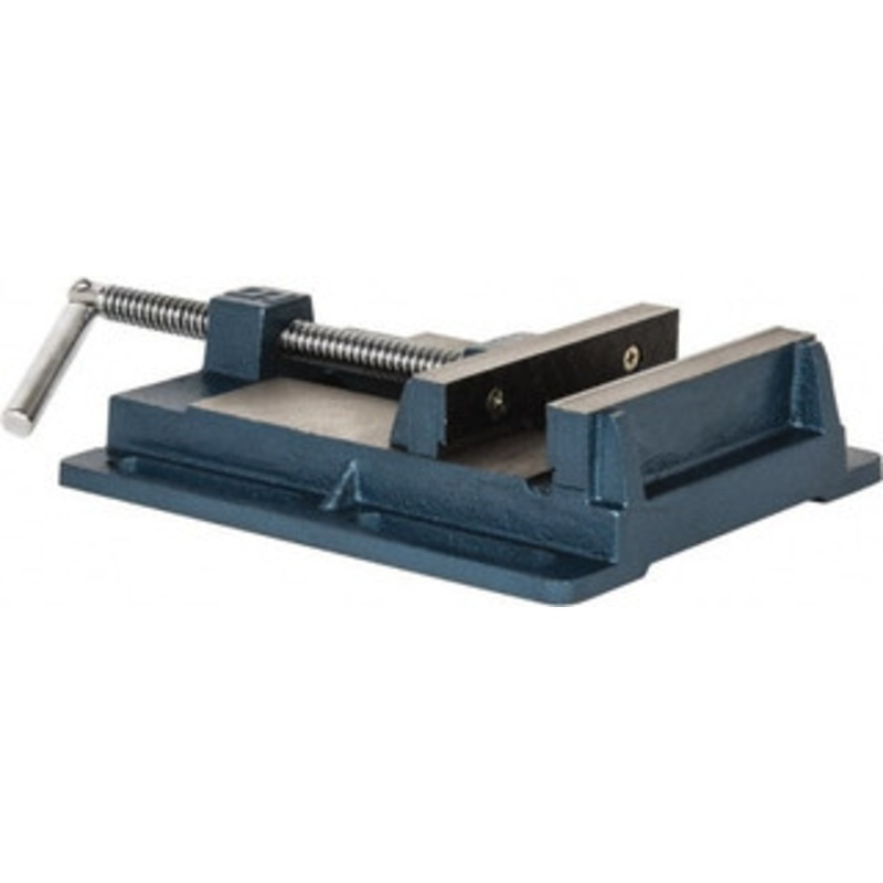 Value Collection 5-1/2 Jaw Opening Capacity x 1-7/64 Throat Depth, Horizontal Drill Press Vise 6 Wide x 1-7/64 High Jaw, Stationary Base, Standard Speed, 10.86 OAL x 2.4 Overall Height, Cast Iron 428-8406 – 09190067