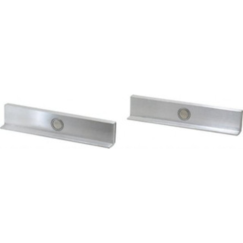 Wilton 5-1/2 Jaw Width, Rubber Covered Aluminum, Vise Jaw Cap Magnetic Attachment 14872 – 73267130