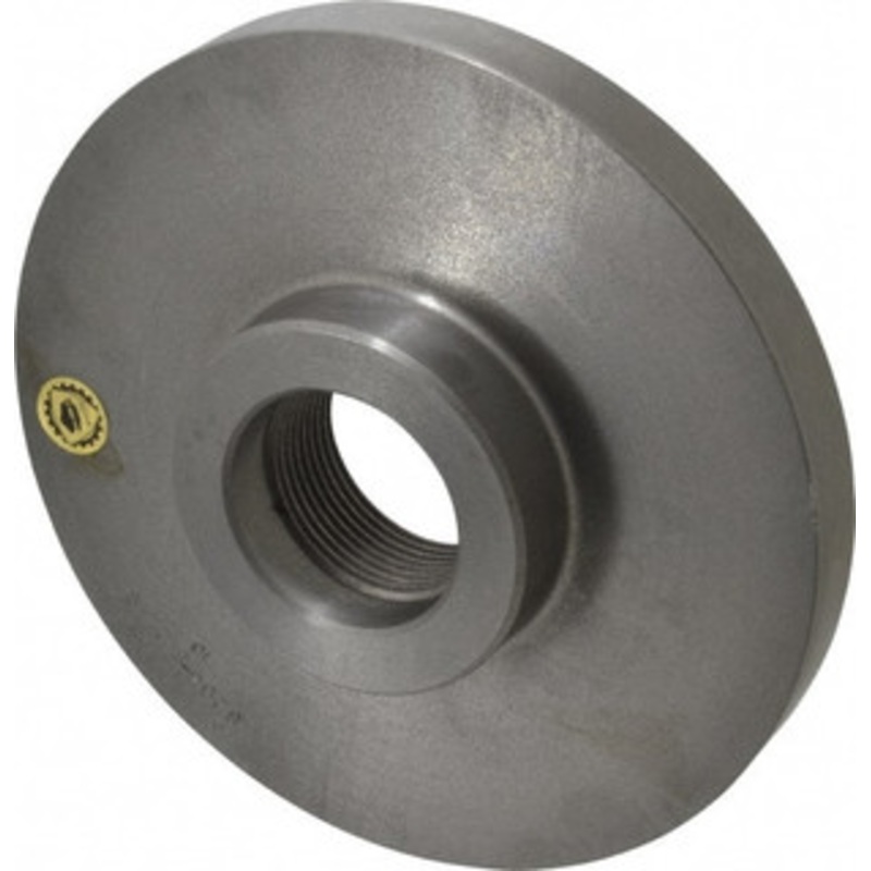 Bison Adapter Back Plate for 8 Diam Self Centering Lathe Chucks 2-1/4 – 8 Mount, 2-1/4 Through Hole Diam, 3.583mm ID, 8.11 OD, 0.866 Flange Height, Cast Iron 7-871-083 – 08565756