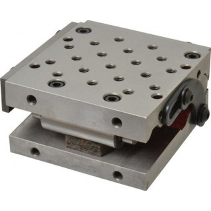 Suburban 4 Long x 4 Wide x 2 High, Precision Steel Sine Plate Square to within 0.0002, 0.0002 Tolerance, 3/8-16 Hole SP44S0 – 08020109