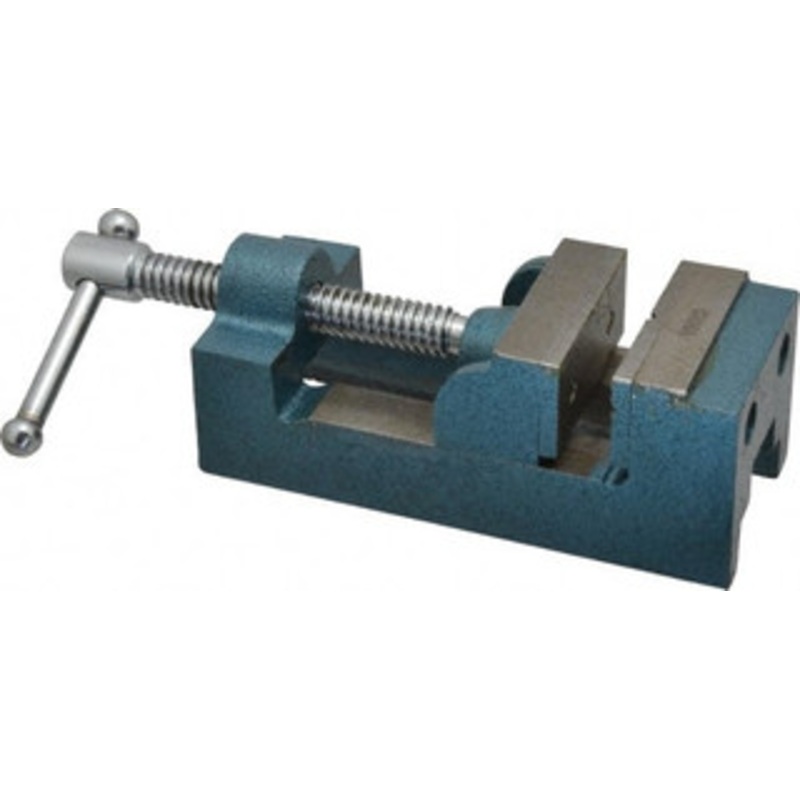 Value Collection 2-11/32 Jaw Opening Capacity x 1-7/64 Throat Depth, Horizontal Drill Press Vise 2-1/2 Wide x 1.1 High Jaw, Stationary Base, Standard Speed, 7-27/64 OAL x 2-1/4 Overall Height, Cast Iron 428-7402 – 09193301