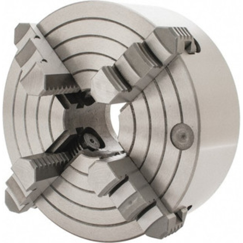 Value Collection 4 Jaws, 8 Diam, Independent Manual Lathe Chuck D1-4 Mount Spindle, Reversible, 2.165 Through Hole Diam, Cast Iron 429-4084 – 08560518
