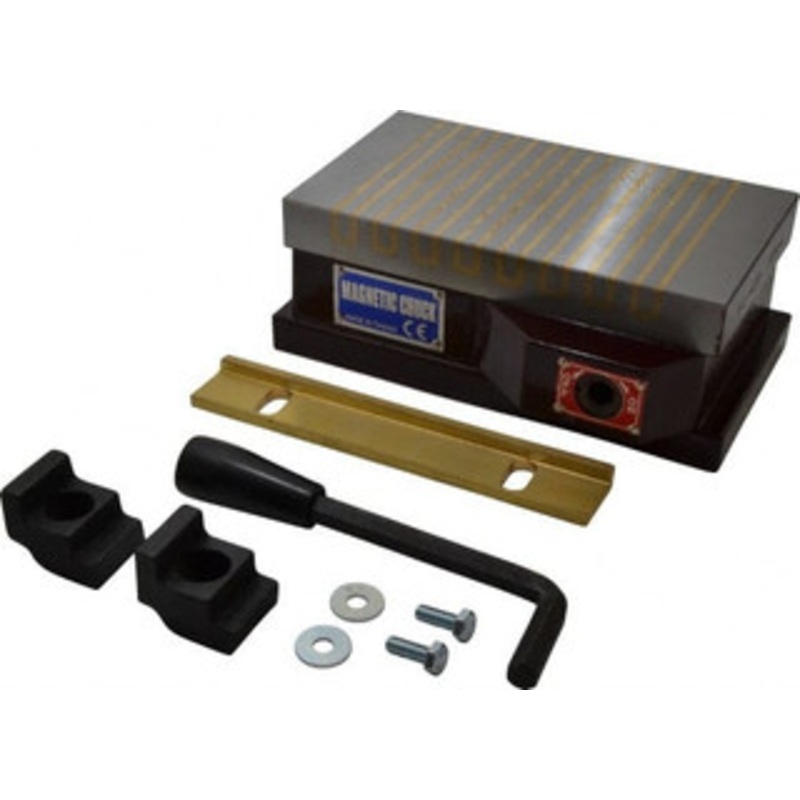 Value Collection Standard Pole Rectangular Permanent Magnetic Block Chuck 7 Long x 4 Wide x 2.874 High TGL-407 – 08540478