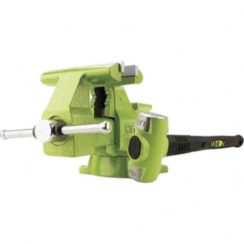 Wilton 6-1/2 Jaw Width x 5-1/2 Jaw Opening, 3-13/16 Throat Depth, Bench & Pipe Combination Vise 1/8 to 2-1/2 Pipe Capacity, Bolt Down Swivel Base, Iron 11128BH – 47467352
