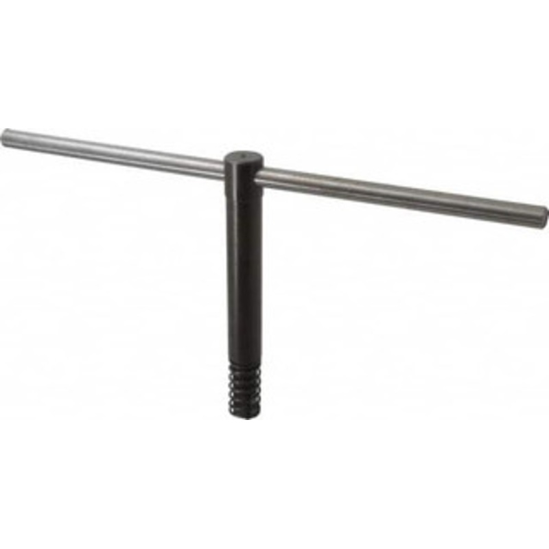 Bison 32, 36, 40, 49 Chuck Diam Compatibility, Lathe Chuck Key Compatible with 4-Jaw Chucks, Self Ejecting, 10-1/2 Body Length, 0.748 Actual Key Square Size 7-890-932 – 08569725