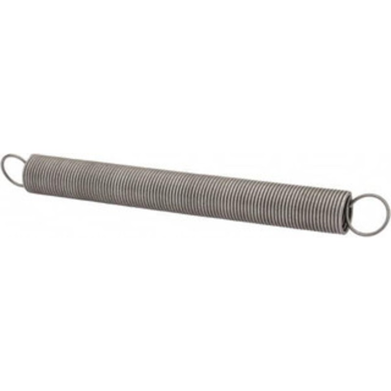 Made in USA 1/2 OD, 6.07 Lb Max Load, 17.31 Max Ext Len, 0.041 Wire Diam Spring 0.43 Lb/In Rating, 0.72 Lb Init Tension, 5 Free Length E-041-500-5000 – 06814586