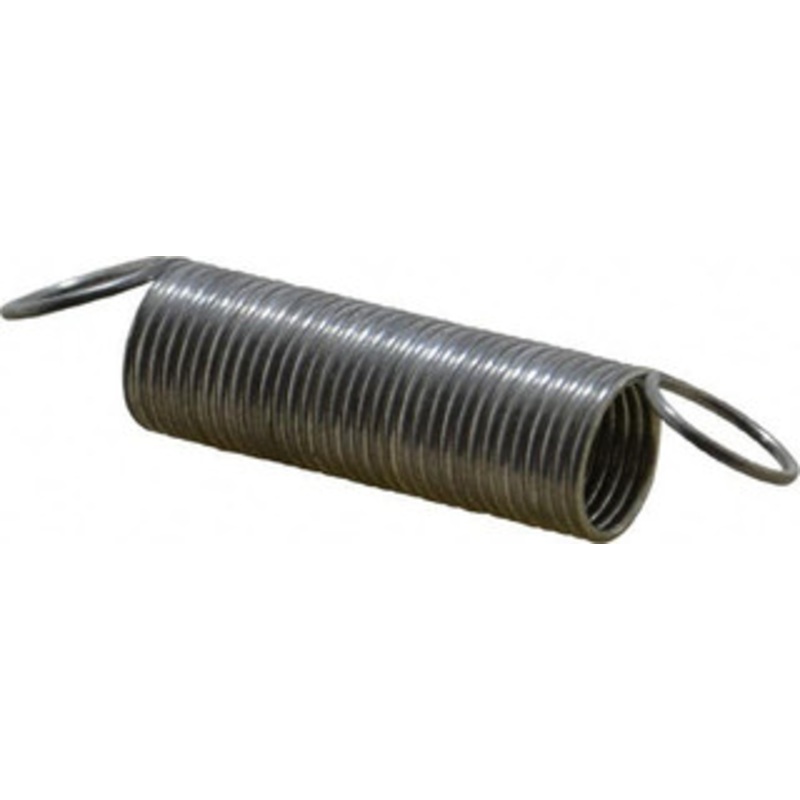Made in USA 15/32 OD, 4.6 Lb Max Load, 4-9/16 Max Ext Len, 0.041 Wire Diam Extension Spring 1.6 Lb/In Rating 100X – 06980007