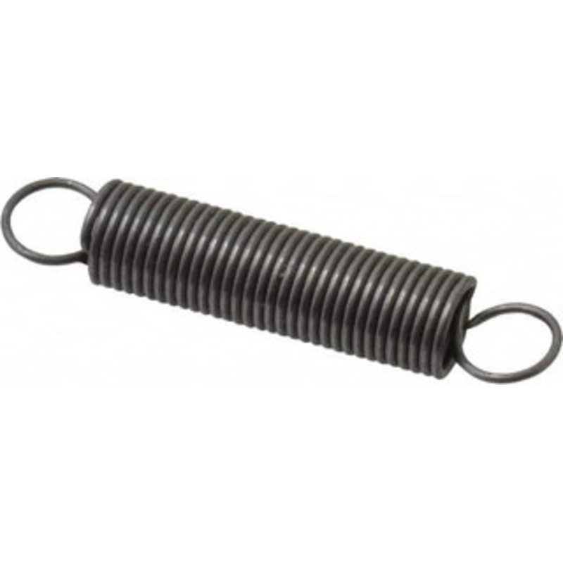 Made in USA 3/16 OD, 2.16 Lb Max Load, 2.15 Max Ext Len, 0.02 Wire Diam Spring 1.63 Lb/In Rating, 0.27 Lb Init Tension, 1 Free Length E-020-187-1000 – 06813661