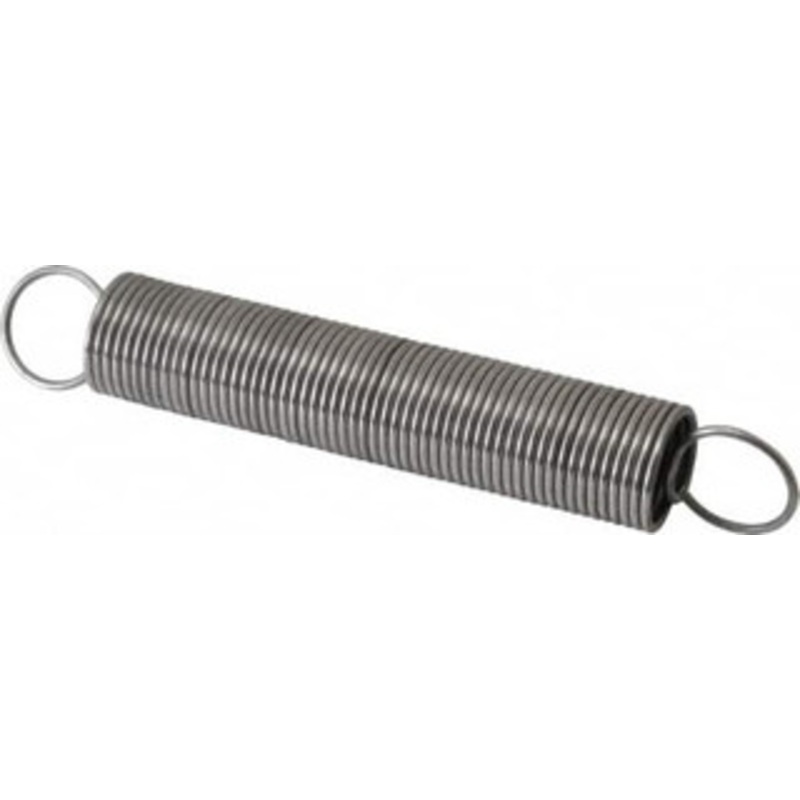 Made in USA 3/4 OD, 13.07 Lb Max Load, 14.7 Max Ext Len, 0.062 Wire Diam Spring 1.17 Lb/In Rating, 1.65 Lb Init Tension, 5 Free Length E-062-750-5000 – 06814958