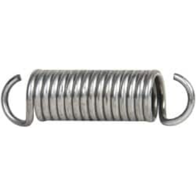 Made in USA 3/4 OD, 44 Lb Max Load, 3-1/2 Max Ext Len, 0.105 Wire Diam Extension Spring 40.69 Lb/In Rating 437 – 06981377