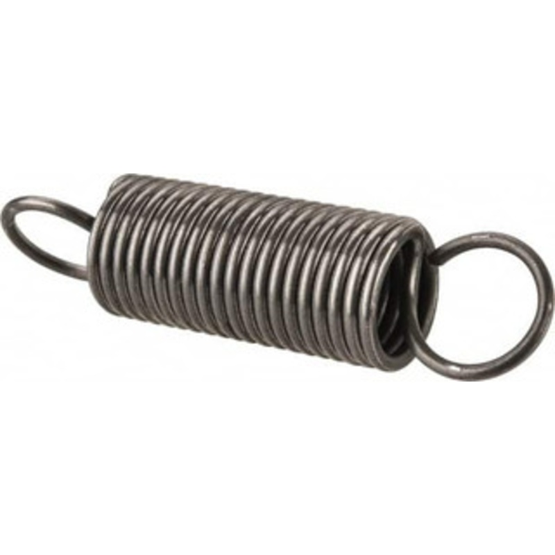 Made in USA 3/8 OD, 3.51 Lb Max Load, 2.61 Max Ext Len, 0.041 Wire Diam Spring 6.3 Lb/In Rating, 1.35 Lb Init Tension, 1-1/2 Free Length E-041-375-1500 – 06814438