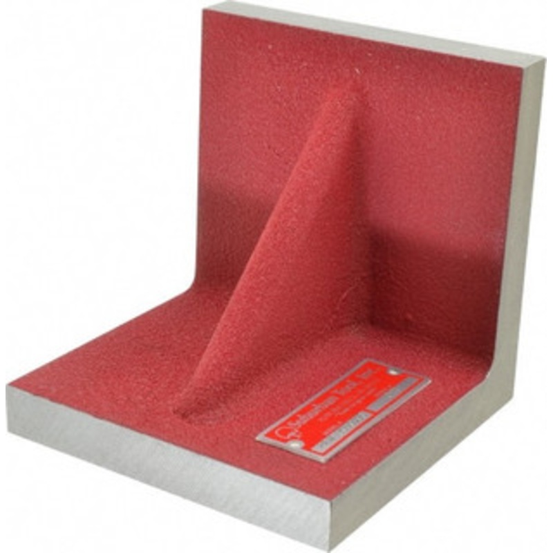 Suburban 5 Wide x 5 Deep x 5 High Cast Iron Precision-Ground Angle Plate Standard Plate, Flat Surface, Single Web, 11/16 Thick, Single Plate PAW050505G – 70141254