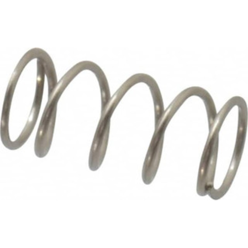 Value Collection 0.24 OD 1/2 Free Length Compression Spring 9.67 Lb Spring Rating, 0.026 Wire, 2.77 Lb Max Workload, 0.171 Solid Height, Stainless Steel 03307931 – 03307931
