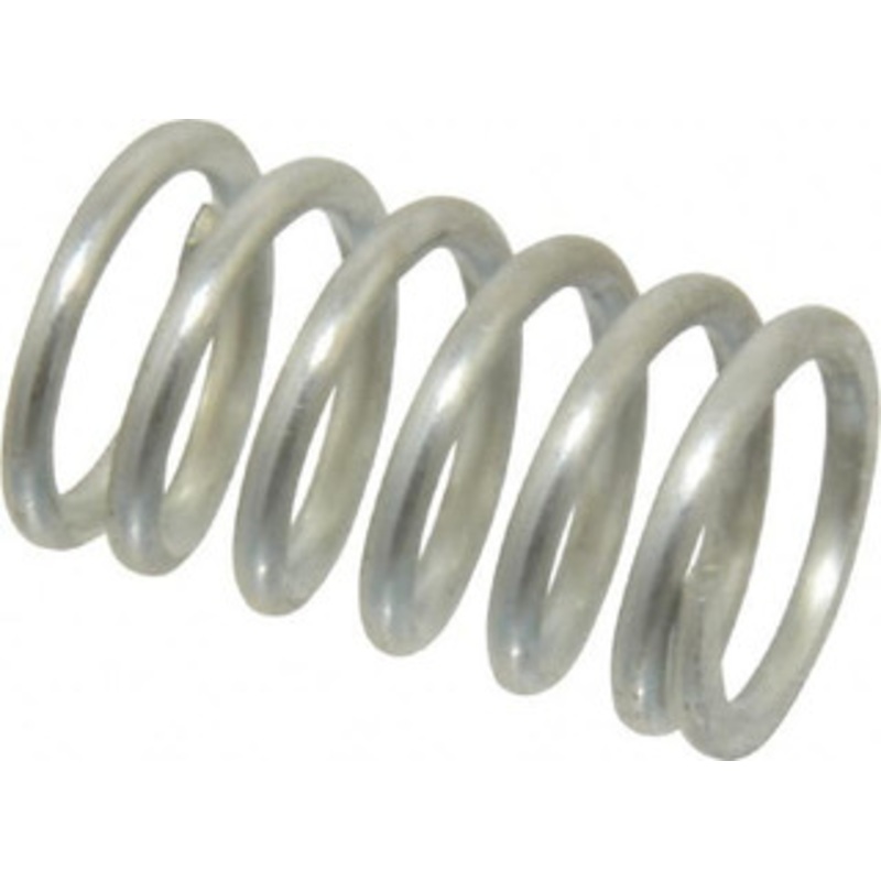 Value Collection 0.6 OD 1 Free Length Music Wire Compression Stock Spring 56.86 Lb Spring Rating, 0.072 Wire, 26.48 Lb Max Workload, 0.476 Solid Height 06812523 – 06812523