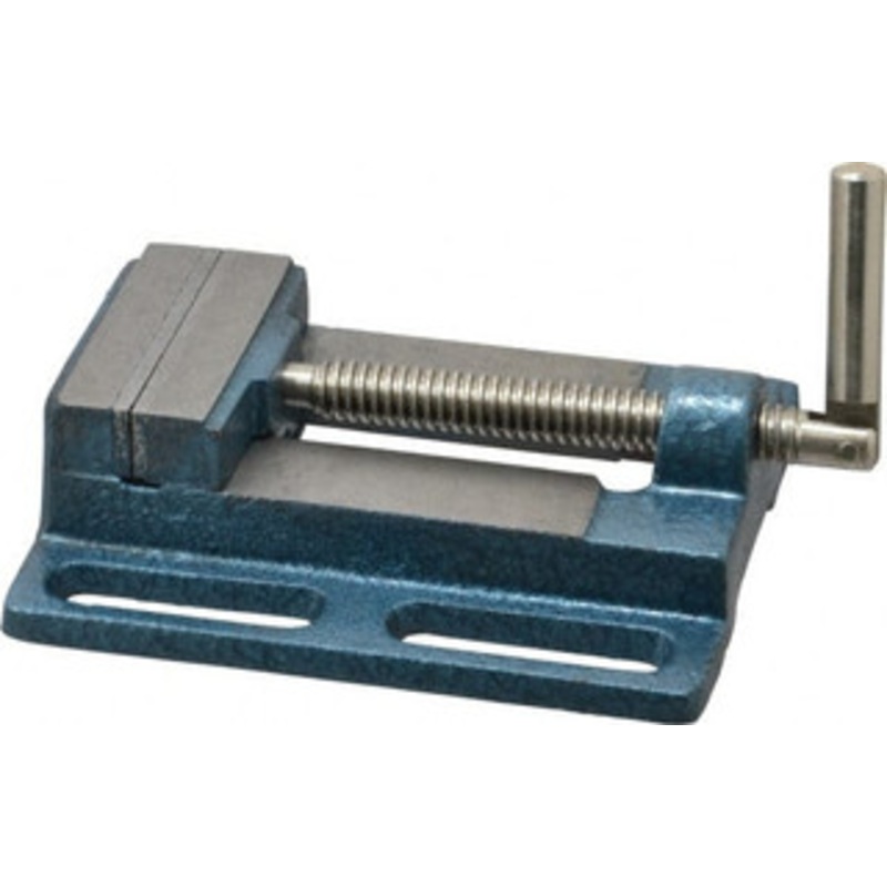 Value Collection 3-3/8 Jaw Opening Capacity x 3/4 Throat Depth, Horizontal Drill Press Vise 3 Wide x 3/4 High Jaw, Stationary Base, Standard Speed, 7.28 OAL x 1.77 Overall Height, Cast Iron 428-8403 – 00229393