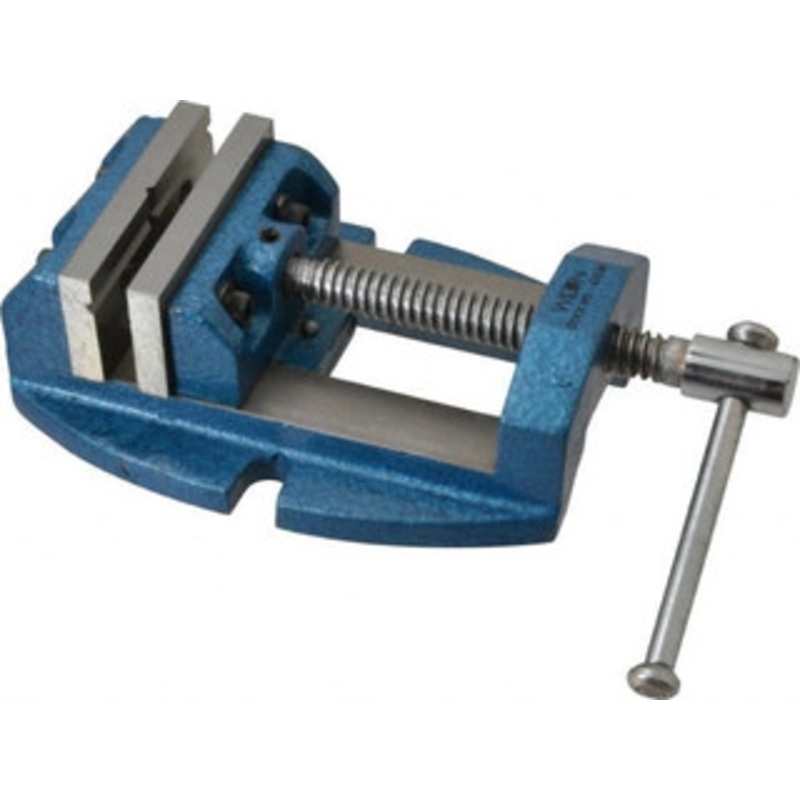 Wilton 2-3/4 Jaw Opening Capacity x 1-7/8 Throat Depth, Horizontal Drill Press Vise 3 Wide x 1-7/8 High Jaw, Stationary Base, Standard Speed, 8-1/2 OAL x 3.2 Overall Height, Cast Iron 63238 – 09502576