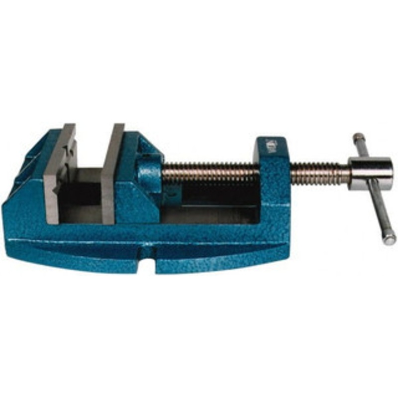 Wilton 4 Jaw Opening Capacity x 2-1/8 Throat Depth, Horizontal Drill Press Vise 4 Wide x 2-1/8 High Jaw, Stationary Base, Standard Speed, 10-1/4 OAL x 3.4 Overall Height, Cast Iron 63239 – 45400678