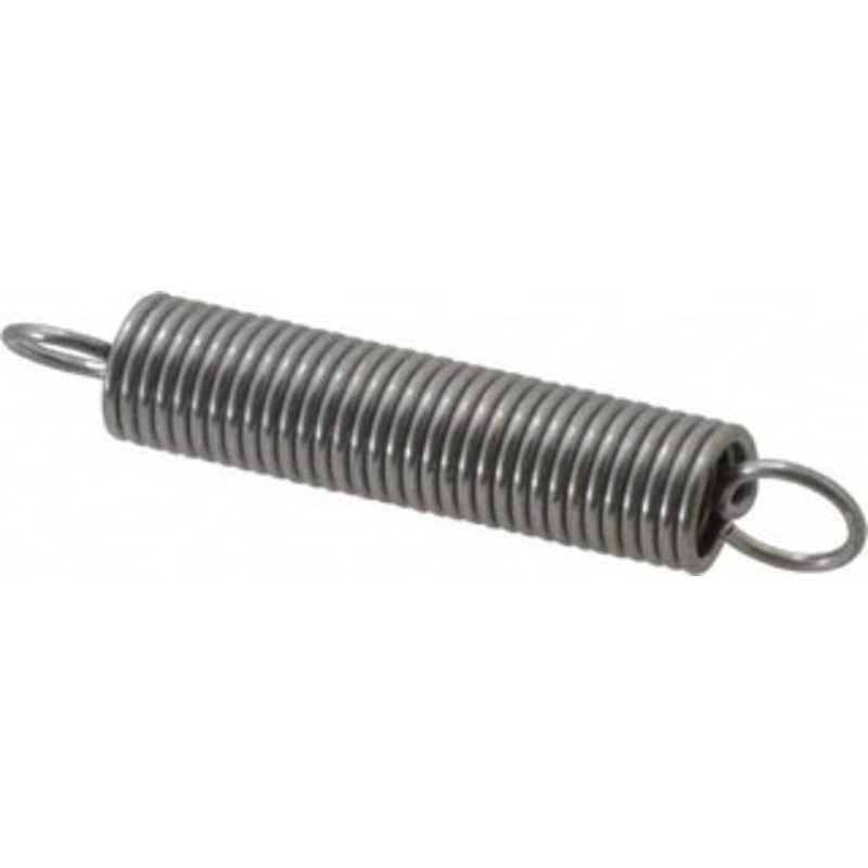 Made in USA 1/2 OD, 20.29 Lb Max Load, 5.02 Max Ext Len, 0.062 Wire Diam Spring 8.08 Lb/In Rating, 3.9 Lb Init Tension, 3 Free Length E-062-500-3000 – 06814685