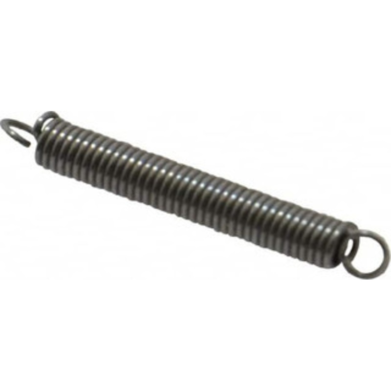 Made in USA 1/8 OD, 3.17 Lb Max Load, 1.49 Max Ext Len, 0.02 Wire Diam Spring 5.44 Lb/In Rating, 0.57 Lb Init Tension, 1 Free Length E-020-125-1000 – 06813570