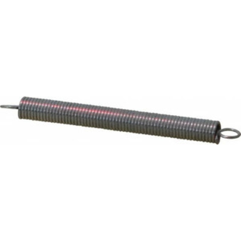 Made in USA 3/16 OD, 4.62 Lb Max Load, 3.48 Max Ext Len, 0.026 Wire Diam Spring 2.55 Lb/In Rating, 0.8 Lb Init Tension, 2 Free Length E-026-187-2000 – 06813752