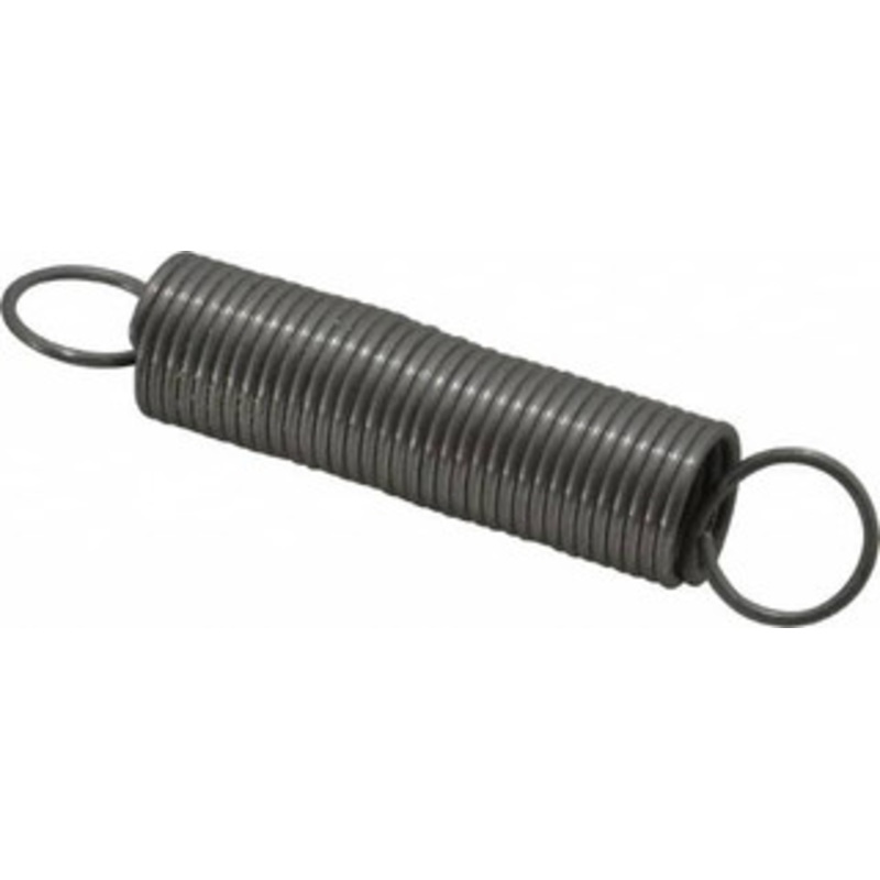 Made in USA 3/4 OD, 16.86 Lb Max Load, 8.62 Max Ext Len, 0.072 Wire Diam Stainless Steel Extension Spring 3.06 Lb/In Rating, 3.25 Lb Init Tension, 4 Free Length E-072-750-4000S – 04076519