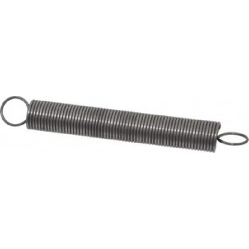Made in USA 3/4 OD, 20.24 Lb Max Load, 14.43 Max Ext Len, 0.072 Wire Diam Spring 2.01 Lb/In Rating, 3.25 Lb Init Tension, 6 Free Length E-072-750-6000 – 06815039