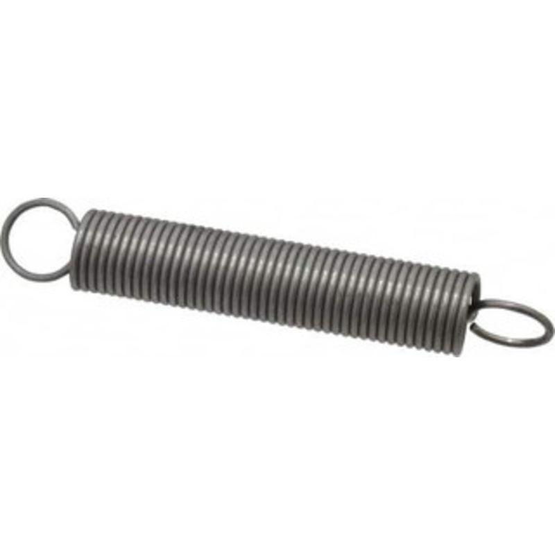 Made in USA 3/4 OD, 27.61 Lb Max Load, 9.95 Max Ext Len, 0.08 Wire Diam Spring 4.57 Lb/In Rating, 4.9 Lb Init Tension, 5 Free Length E-080-750-5000 – 06815096