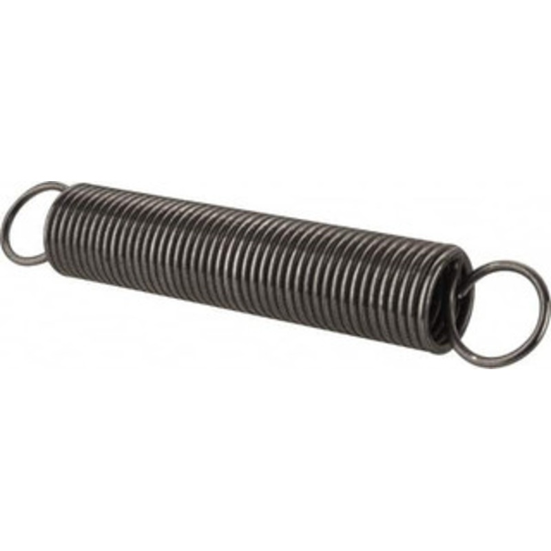 Made in USA 5/8 OD, 15.96 Lb Max Load, 11.73 Max Ext Len, 0.062 Wire Diam Spring 2 Lb/In Rating, 2.5 Lb Init Tension, 5 Free Length E-062-625-5000 – 06814834