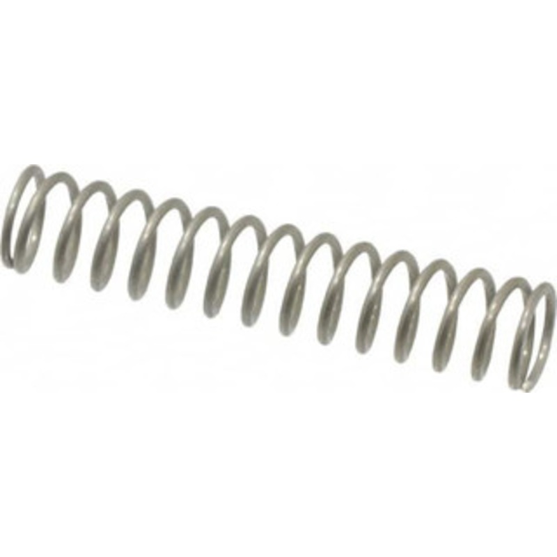 Value Collection 0.3 OD 1-1/2 Free Length Compression Spring 5.03 Lb Spring Rating, 0.032 Wire, 4.46 Lb Max Workload, 0.478 Solid Height, Stainless Steel 03308061 – 03308061