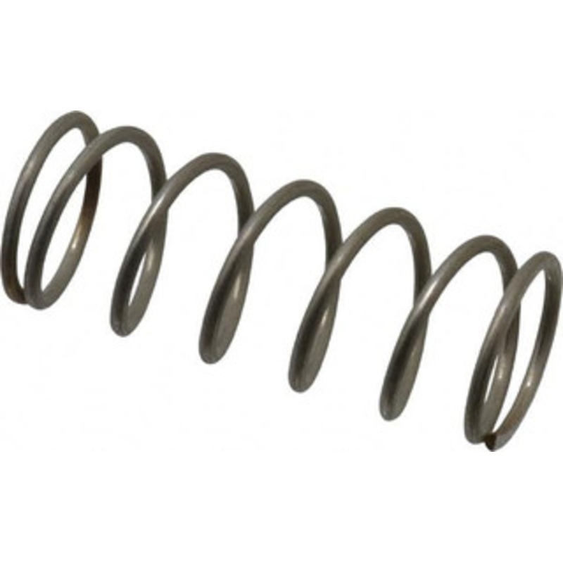 Value Collection 0.6 OD 1-1/2 Free Length Compression Spring 11.14 Lb Spring Rating, 0.054 Wire, 4.6 Lb Max Workload, 0.444 Solid Height, Stainless Steel 03308715 – 03308715
