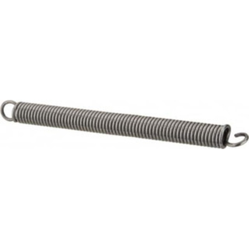 Made in USA 1/8 OD, 3.17 Lb Max Load, 2.32 Max Ext Len, 0.02 Wire Diam Spring 3.2 Lb/In Rating, 0.57 Lb Init Tension, 1-1/2 Free Length E-020-125-1500 – 06813596
