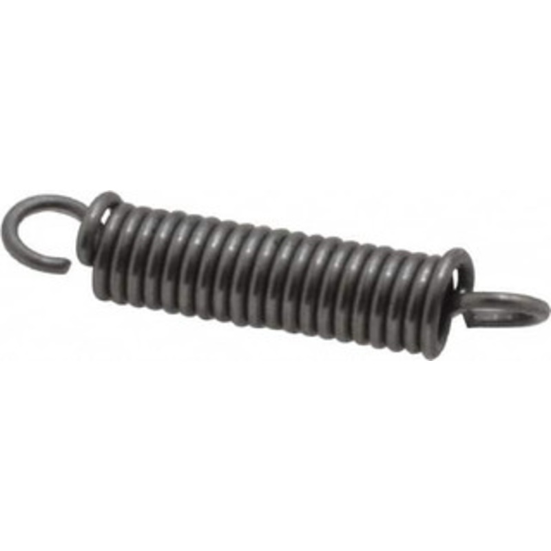 Made in USA 3/16 OD, 8.23 Lb Max Load, 1.29 Max Ext Len, 0.032 Wire Diam Spring 21.84 Lb/In Rating, 1.9 Lb Init Tension, 1 Free Length E-032-187-1000 – 06813786