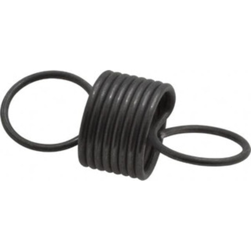 Made in USA 3/4 OD, 13.07 Lb Max Load, 3.23 Max Ext Len, 0.062 Wire Diam Spring 9.23 Lb/In Rating, 1.65 Lb Init Tension, 2 Free Length E-062-750-2000 – 06814909