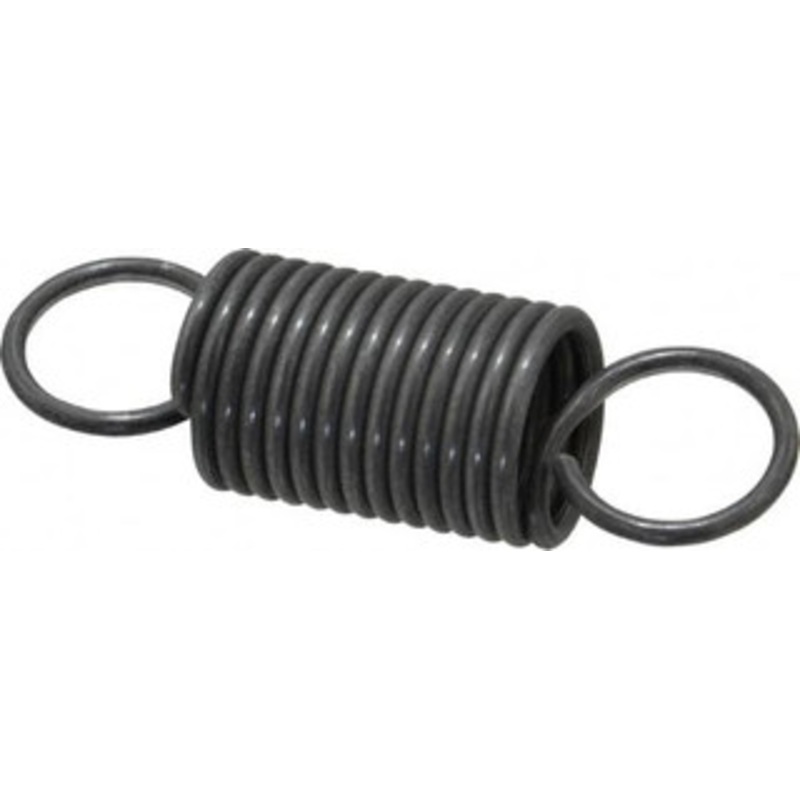Made in USA 3/4 OD, 27.61 Lb Max Load, 3.83 Max Ext Len, 0.08 Wire Diam Spring 17.02 Lb/In Rating, 4.9 Lb Init Tension, 2-1/2 Free Length E-080-750-2500 – 06815054