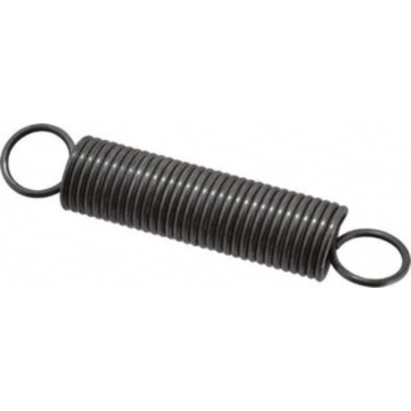 Made in USA 3/4 OD, 27.61 Lb Max Load, 7-1/2 Max Ext Len, 0.08 Wire Diam Spring 6.47 Lb/In Rating, 4.9 Lb Init Tension, 4 Free Length E-080-750-4000 – 06815088