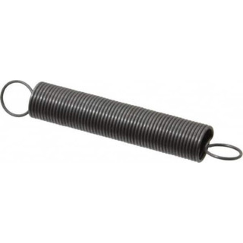 Made in USA 3/8 OD, 4.02 Lb Max Load, 7.56 Max Ext Len, 0.032 Wire Diam Spring 0.69 Lb/In Rating, 0.5 Lb Init Tension, 2-1/2 Free Length E-032-375-2500 – 06814354