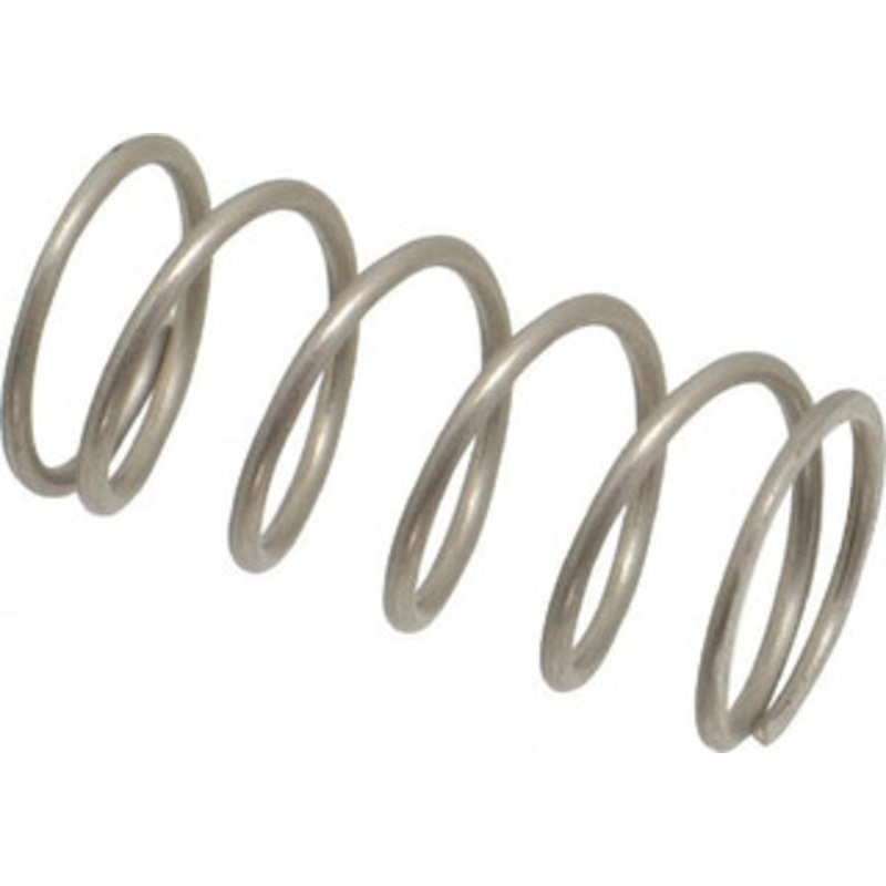 Value Collection 0.48 OD 1 Free Length Compression Spring 8.77 Lb Spring Rating, 0.041 Wire, 5.7 Lb Max Workload, 0.268 Solid Height, Stainless Steel 03308509 – 03308509