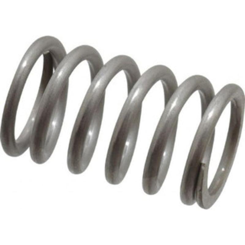 Value Collection 0.6 OD 1 Free Length Compression Spring 47.36 Lb Spring Rating, 0.072 Wire, 22.06 Lb Max Workload, 0.476 Solid Height, Stainless Steel 03308749 – 03308749