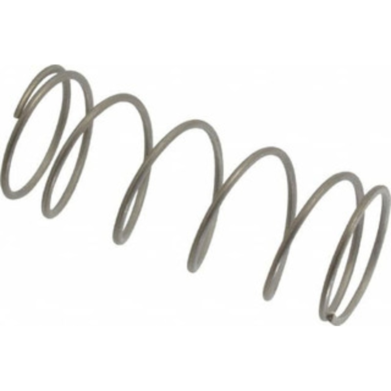 Value Collection 0.975 OD 2-1/2 Free Length Compression Spring 4.9 Lb Spring Rating, 0.062 Wire, 9.16 Lb Max Workload, 0.418 Solid Height, Stainless Steel 03309176 – 03309176