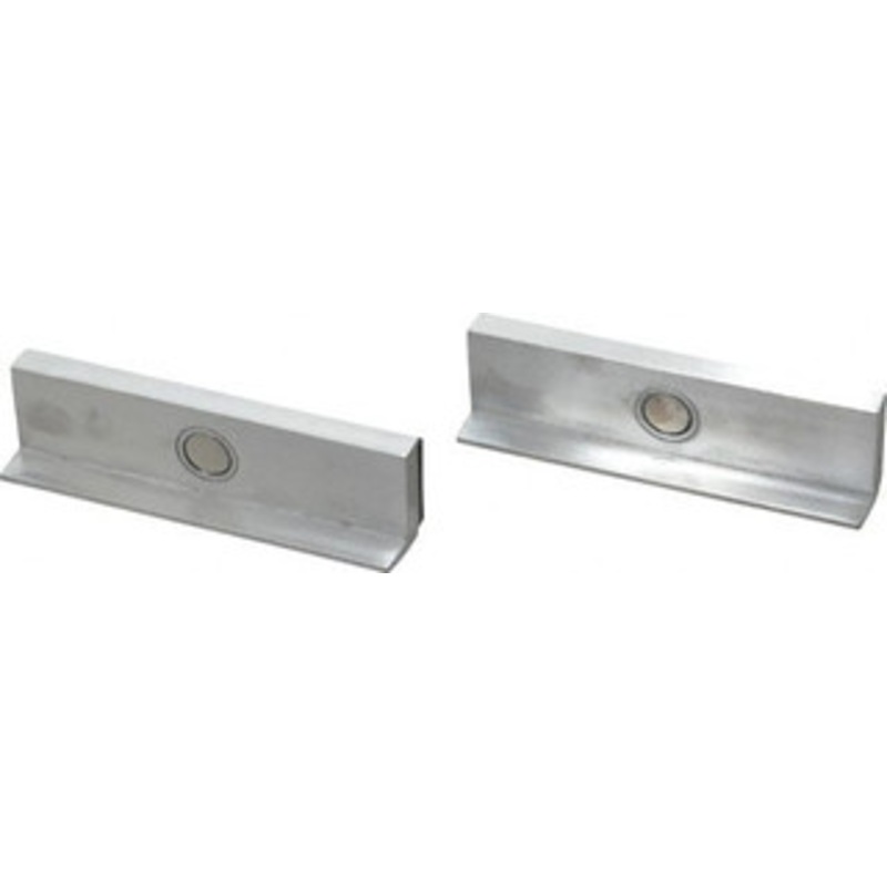 Wilton 4 Jaw Width, Rubber Covered Aluminum, Vise Jaw Cap Magnetic Attachment 14840 – 09208240