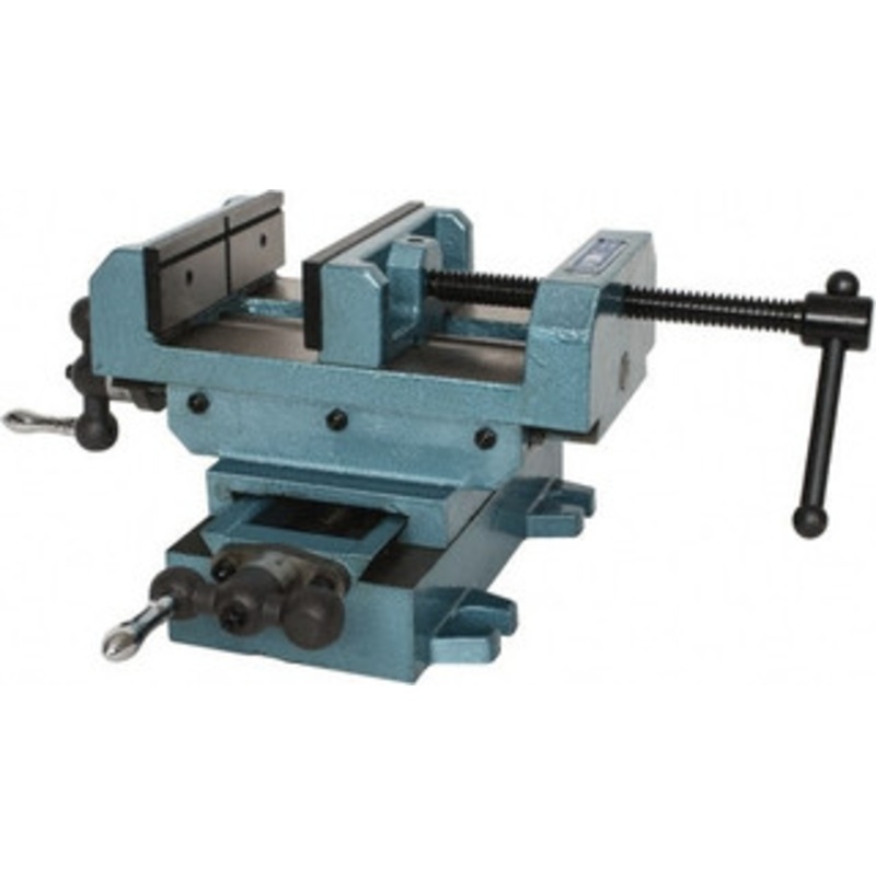 Wilton 6 Jaw Opening Capacity x 2 Throat Depth, Horizontal Drill Press Vise 6 Wide x 2 High Jaw, Cross Slide Base, Standard Speed, 9-1/2 OAL x 7-1/4 Overall Height, Cast Iron 11696 – 63495972