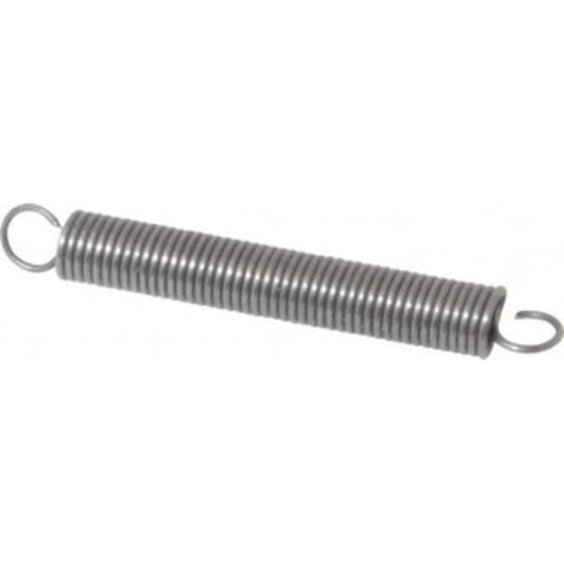 Made in USA 1/4 OD, 6.25 Lb Max Load, 3.62 Max Ext Len, 0.032 Wire Diam Spring 3.17 Lb/In Rating, 1.17 Lb Init Tension, 2 Free Length E-032-250-2000 – 06814016