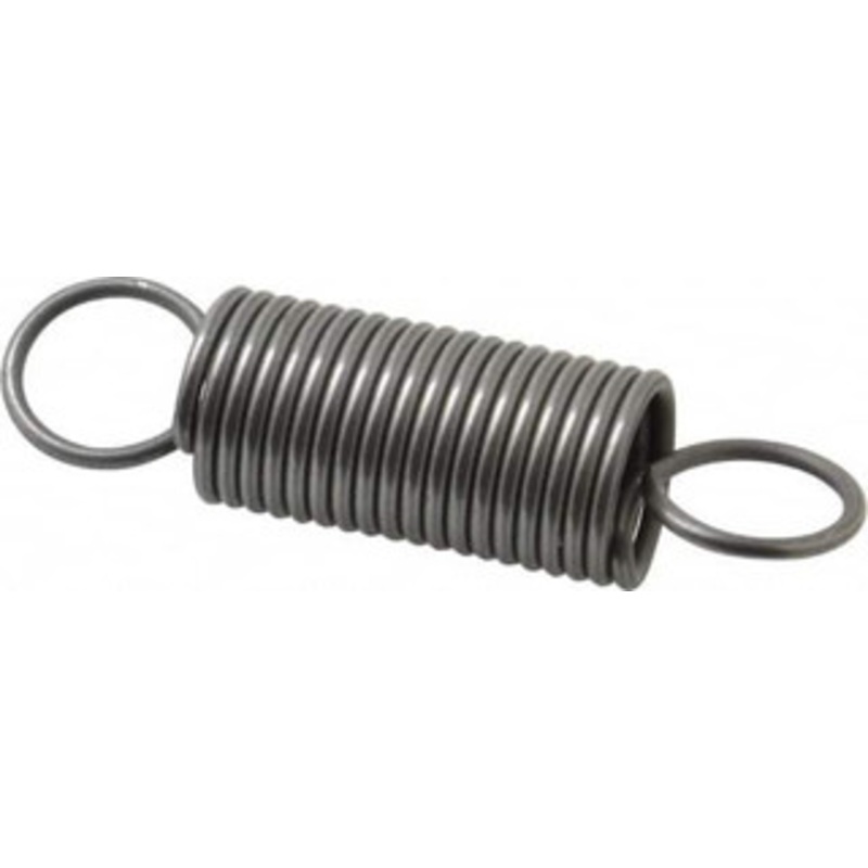 Made in USA 3/4 OD, 27.61 Lb Max Load, 5.05 Max Ext Len, 0.08 Wire Diam Spring 11.02 Lb/In Rating, 4.9 Lb Init Tension, 3 Free Length E-080-750-3000 – 06815062