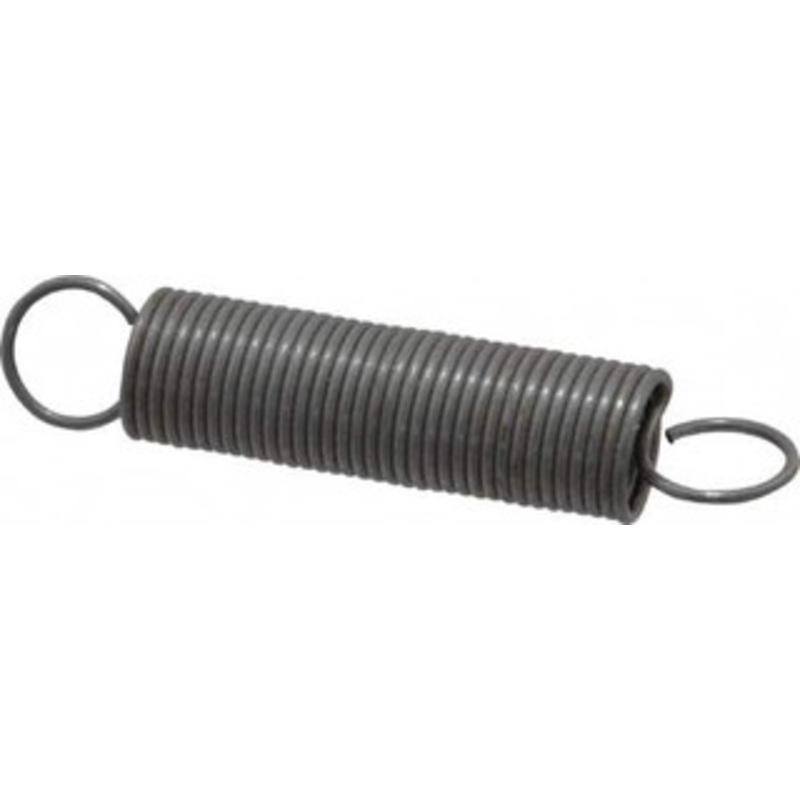 Made in USA 3/8 OD, 5.23 Lb Max Load, 4.92 Max Ext Len, 0.035 Wire Diam Spring 1.58 Lb/In Rating, 0.62 Lb Init Tension, 2 Free Length E-035-375-2000 – 06814396